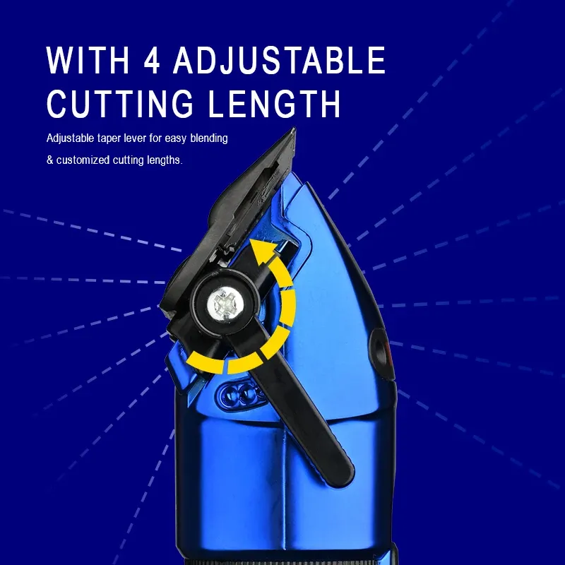 Adjustable length hair trimmer – WMARK NG-121 barber clipper